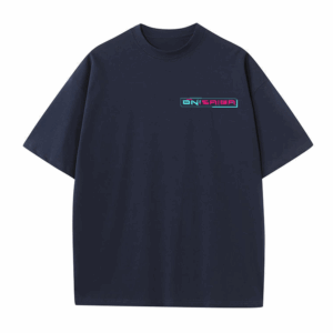 Navy Drop Tee