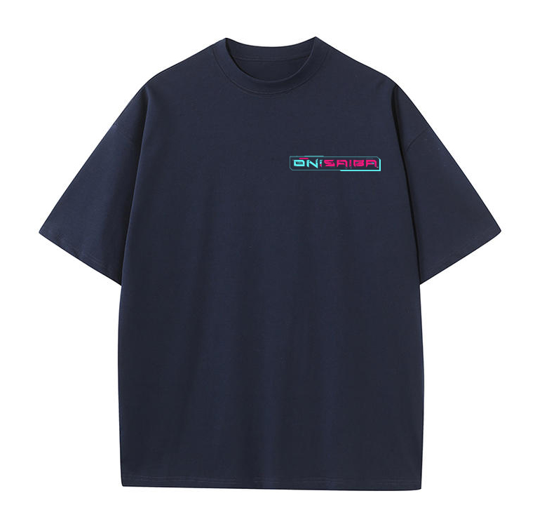 Navy Drop Tee