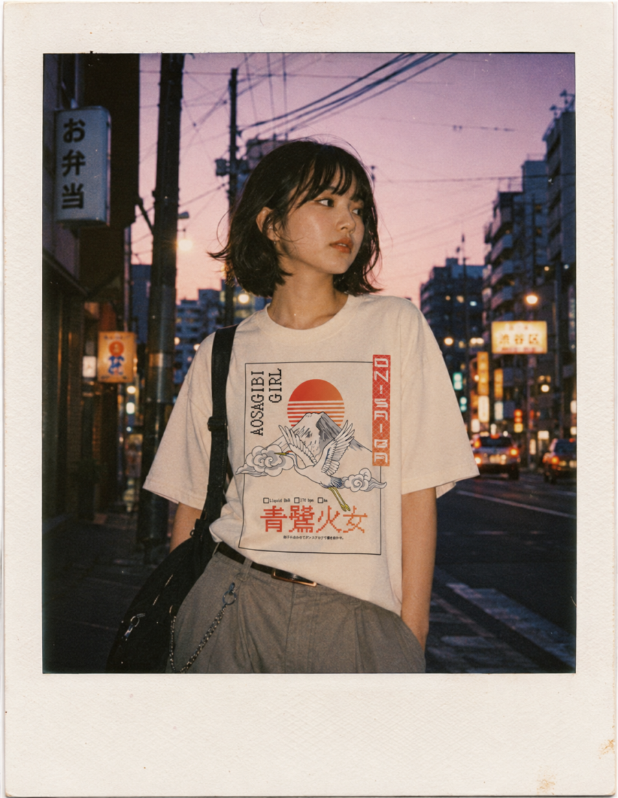 Aosagibi Girl Front
